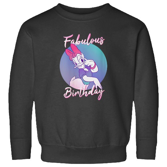 Disneyss Daisy Duck Fabulous Birthday Sweatshirts