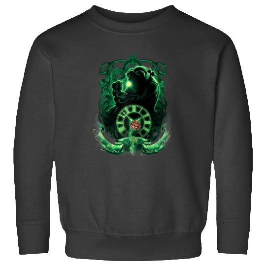 Disney Beauty and the Beast Tale As Old As Time Portrait Raglan Baseball Tee Sweatshirts