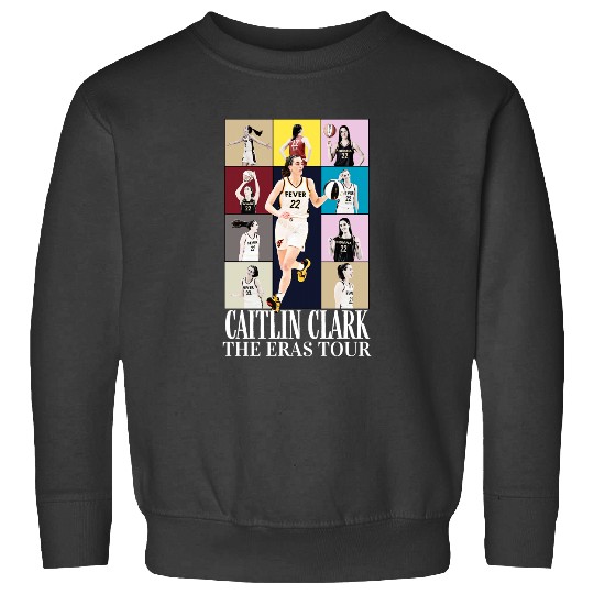 Discover Indiana Caitlin Clark The Eras Tour Women Basketball TShirt Sweatshirts