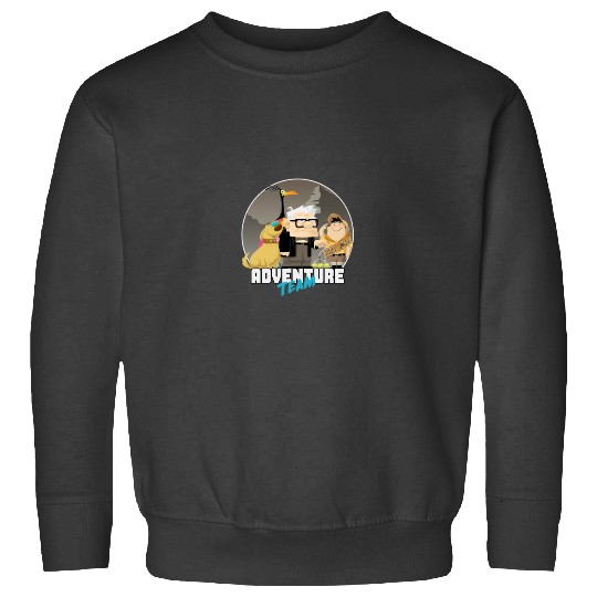 Disneyss Pixars Up Adventure Team Multi character Sweatshirts