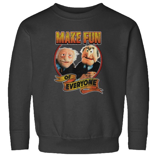 Disneyss The Muppets Make Fun Of Statler Waldorf Vintages shots Sweatshirts