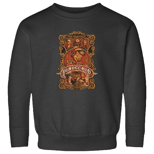 Disneys Pinocchio Ready For An Adventure Sweatshirts