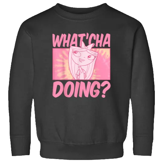 Disneyss Phineas And Ferb Whatcha Doing Sweatshirts