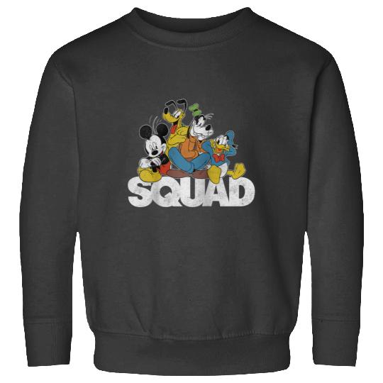 Disney Mickey Mouse Classic Stand Raglan Baseball Tee Sweatshirts