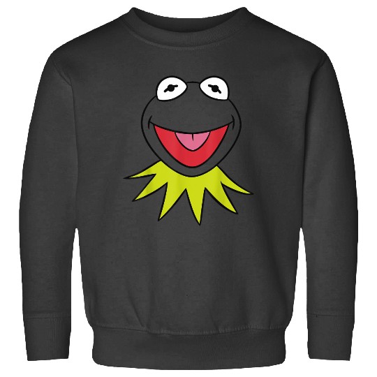 Disneyss The Muppets Kermit Big Faces Vintages Portrait Sweatshirts