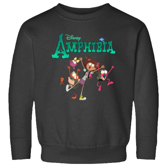 Disneyss Channel Amphibia Vintages Retro Funny Sweatshirts