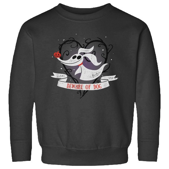 Disneyss The Nightmare Before Christmas Zero Beware Of Dog Sweatshirts