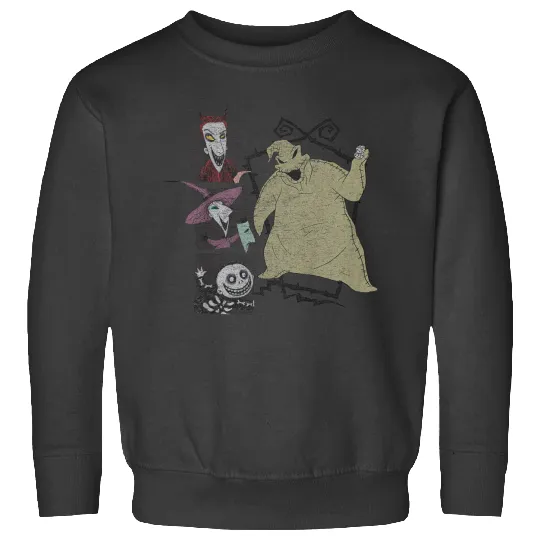 Disneyss Nightmare Before Christmas Oogie Boogie Sweatshirts