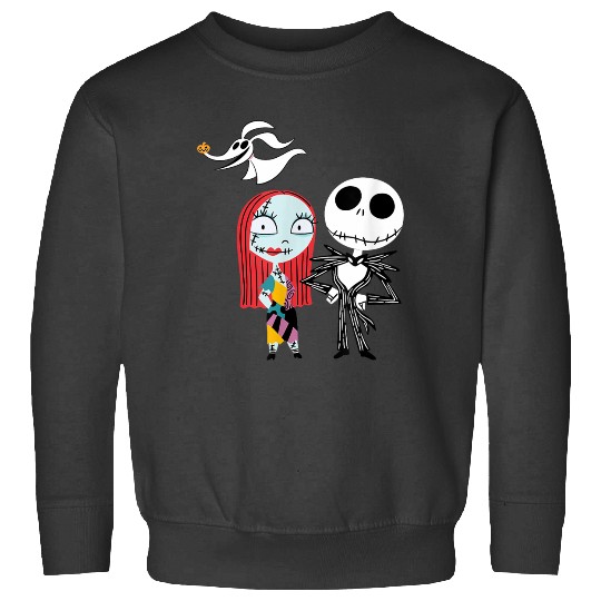 Disneyss Nightmare Before Christmas Jack And Sally Sweatshirts