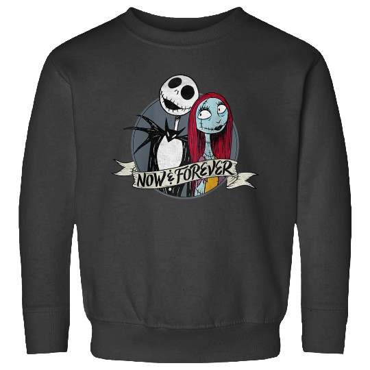 Disneyss Nightmare Jack Sally Now And Forever Sweatshirts