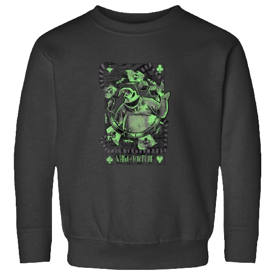 Disneyss The Nightmare Before Christmas Oogie Boogie Card Sweatshirts