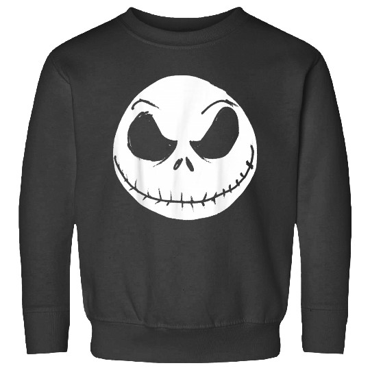 Disneyss The Nightmare Before Christmas Jack Skellington Faces Sweatshirts