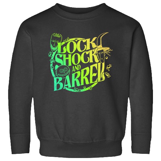 Disneyss The Nightmare Before Christmas Lock Shock Barrel V2 Sweatshirts