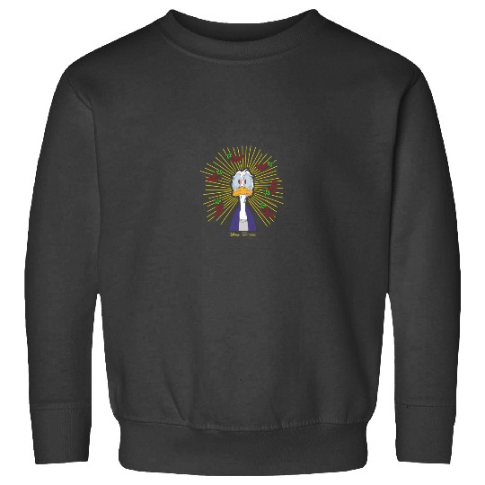 Disneyss Hot Ones Donald Duck Floating Peppers Intense Sweat Sweatshirts