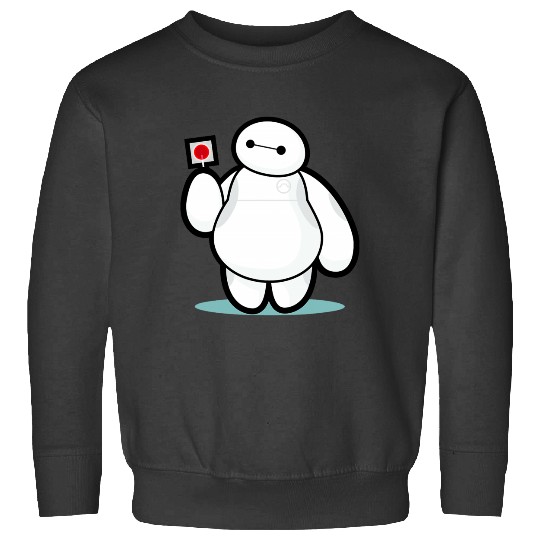 Disney Big Hero 6 Baymax With Lollipop Cute Shot Sweatshirts