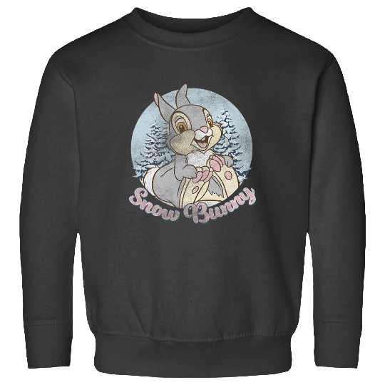 Disney Bambi Thumper Christmas Snow Bunny Sweatshirts