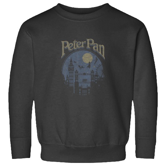 Disney Peter Pan Group Shot London Night Silhoue Sweatshirts