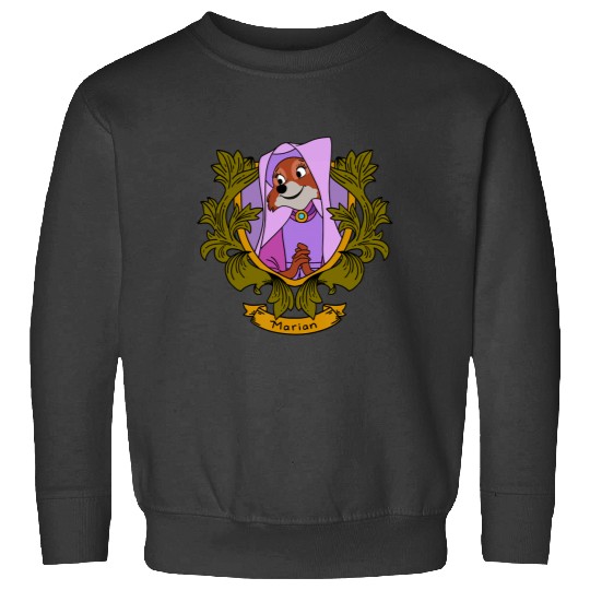 Disney Robin Hood Marian  Floral Portrait Sweatshirts