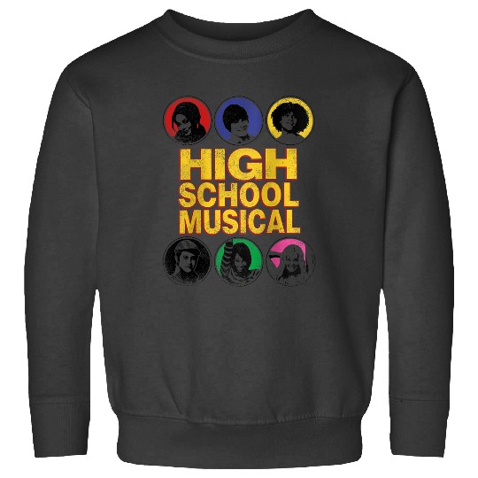 Disneyss High School Musical The Series Og Cast Distressed Sweatshirts