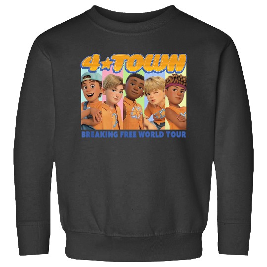 Disneyss Pixars Turning Red 4 Town Group World Tour Sweatshirts