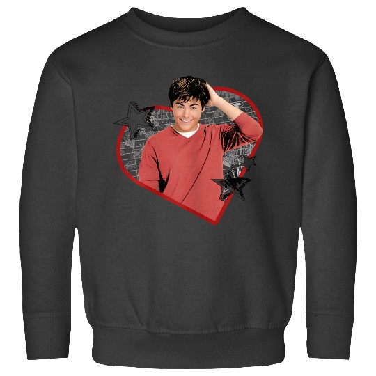 Disneyss High School Musical The Series Troy Heart Portrait Sweatshirts