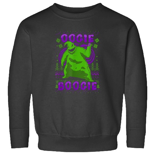 Disneyss Nightmare Before Christmas Oogie Boogie Ugly Sweater Sweatshirts