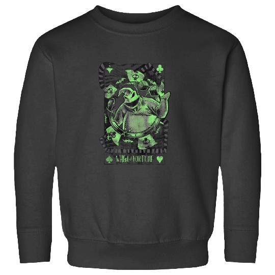 Disneyss The Nightmare Before Christmas Oogie Boogie Card Sweatshirts