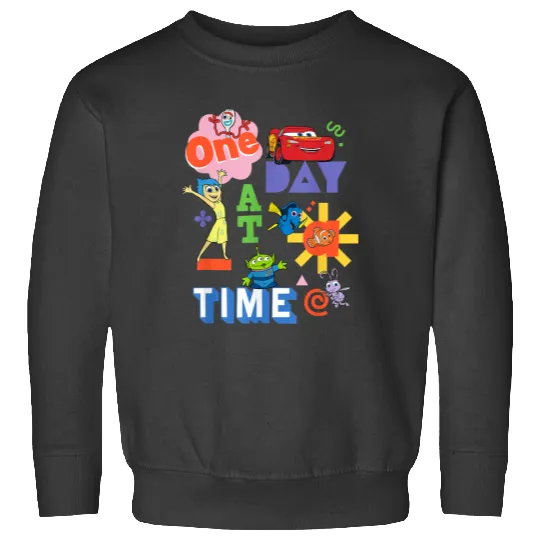 Disneyss Pixars Feelin Fine One Day At A Time Sweatshirts