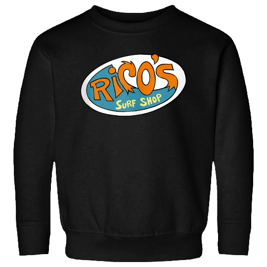 Disneyss Hannah Montana Ricos Surf Shop Logo Sweatshirts