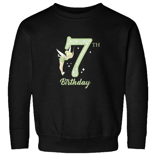 Discover Disney Peter Pan 7th Birthday Tinkerbell Portrai Sweatshirts
