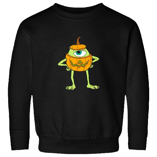 Discover Disney and Pixars Monsters Inc Mike Pumpkin Hall Sweatshirts