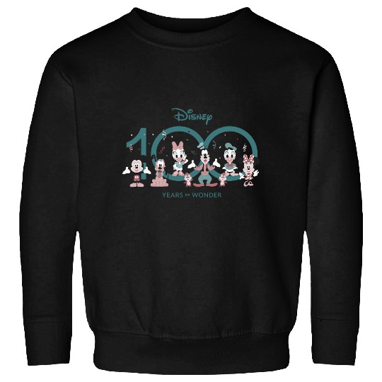 Discover Disney 100 Years of Wonder Mickey Pals Muted Cute D100 Sweatshirts