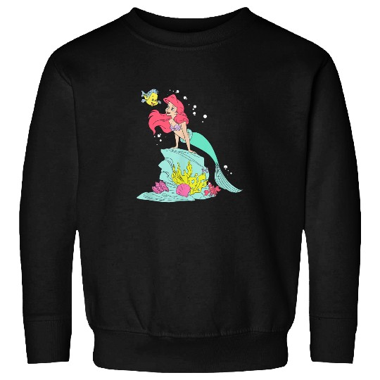 Discover Disney The Little Mermaid Ariel Flounder Sebasti Sweatshirts