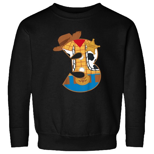 Discover Kids Disney And Pixarss Toy Story Third Birthday 3 Years Old Sweatshirts