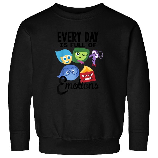 Discover Disney Inside Out Every Day Is Full Of Emotions Group T-Shirt Sweatshirts