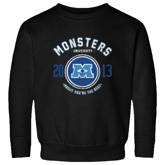 Discover Disney Monsters University Logo Graphic Sweatshirts