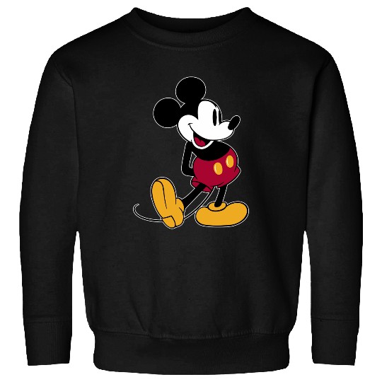 Discover Disney Mickey Mouse Pose Long Sleeve Sweatshirts
