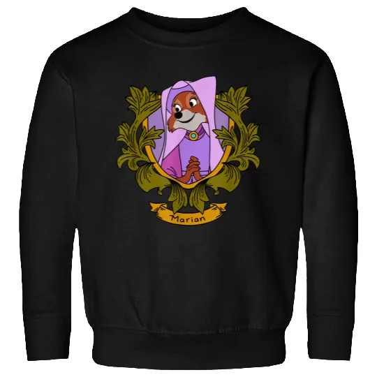 Discover Disney Robin Hood Marian Floral Portrait Sweatshirts