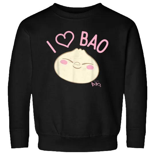 Disneyss Pixars Bao I Heart Bao Smiling Dumpling Vintages Sweatshirts
