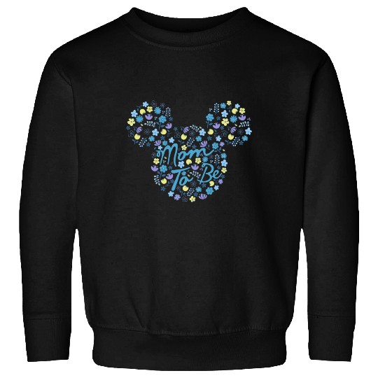 Discover Disney Mickey And Friends Mom To Be Floral Mickey Ears Sweatshirts
