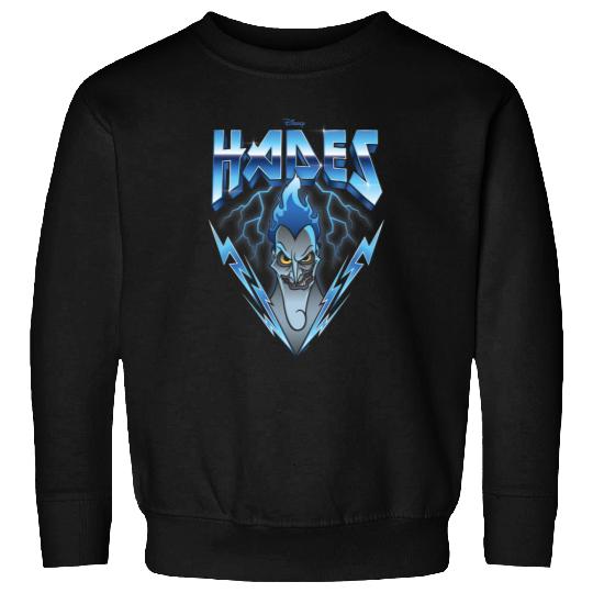 Disney Villains - Hades Blue Lightning Rock n Roll Sweatshirts