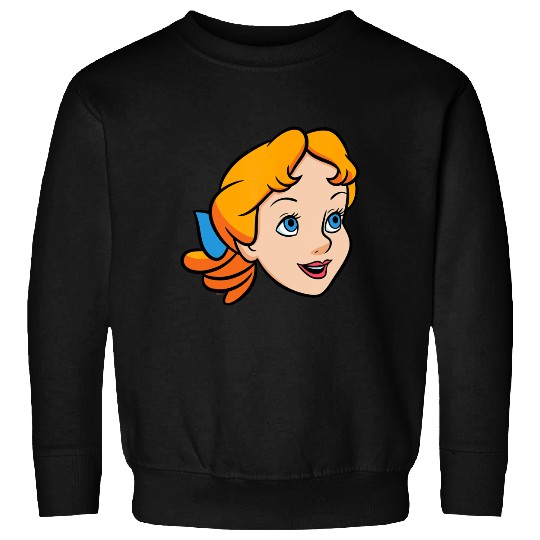 Discover Disney Peter Pan Wendy Darling Big Face Costume Sweatshirts
