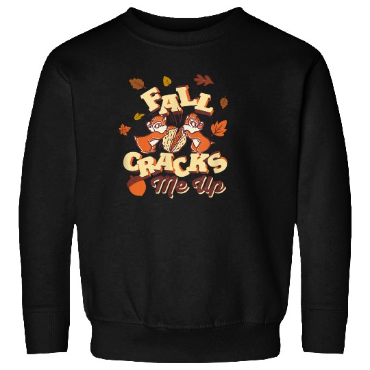 Discover Disney Chip N Dale Fall Cracks Me Up Funny Autumn Sweatshirts