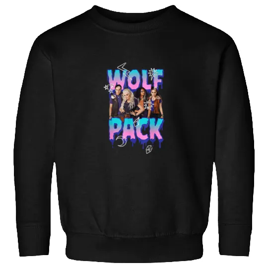 Discover Disney Zombies Wolf Pack Group Poster Sweatshirts