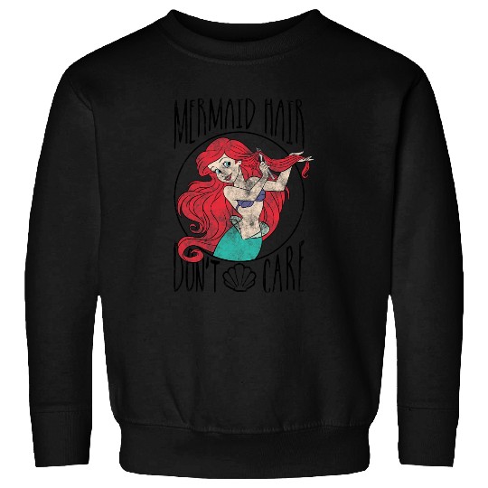 Discover Disney The Little Mermaid Ariel Mermaid Hair Dont Care Sweatshirts