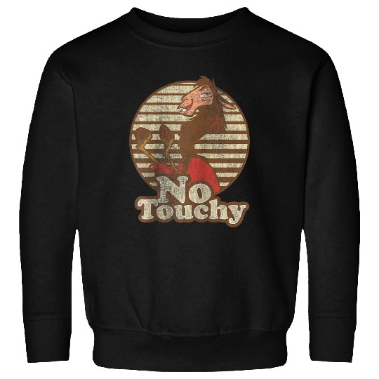 Disneyss The Emperor New Groove Kuzco Llama No Touchy Sweatshirts