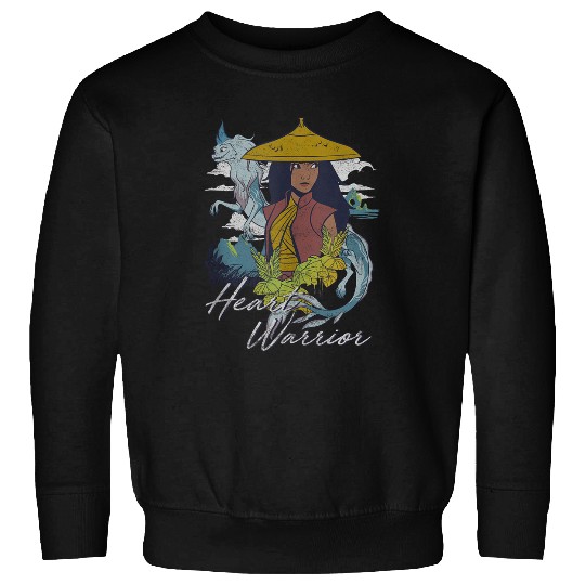 Disneyss Raya And The Last Dragon Raya Heart Warsrior Sweatshirts