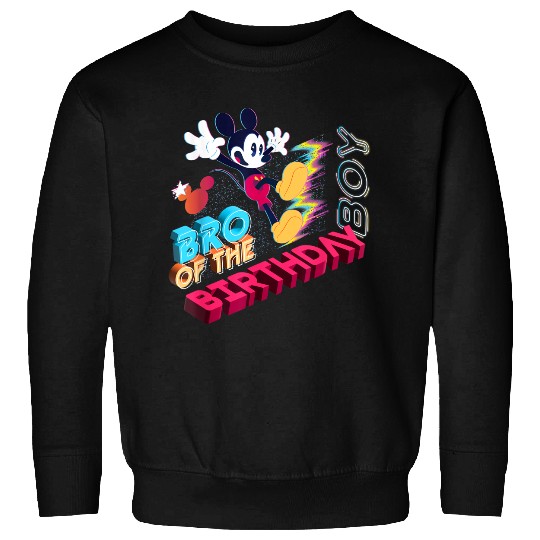 Discover Disney Mickey Mouse Family Star Bro Of The Birthday Boy Sweatshirts