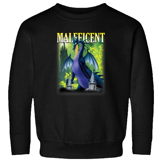 Disneyss Villains Sleeping Beauty Maleficent Dragon Firessss Sweatshirts
