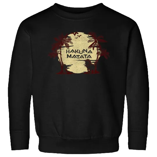Disneyss The Lion King Timon And Pumba Hakuna Matata Sweatshirts